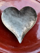 Load image into Gallery viewer, Vintage Metal Shaped Heart Dish - Freya's Trading Post
