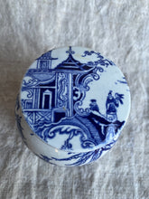 Load image into Gallery viewer, Vintage Japanese  Blue and White Transferware Ginger Jar - Freya's Trading Post
