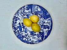 Load image into Gallery viewer, Vintage Royal Crown Derby Blue Mikado Dinner Plate
