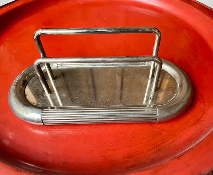 Vintage Art Deco Style Metal Letter Rack - Freya's Trading Post