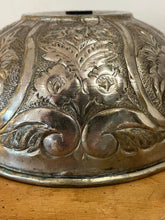 Load image into Gallery viewer, Vintage Ornate Metal Bowl
