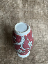 Load image into Gallery viewer, Vintage Chinese Porcelain Small Vase with Cherry Blossom Design - Freya's Trading Post
