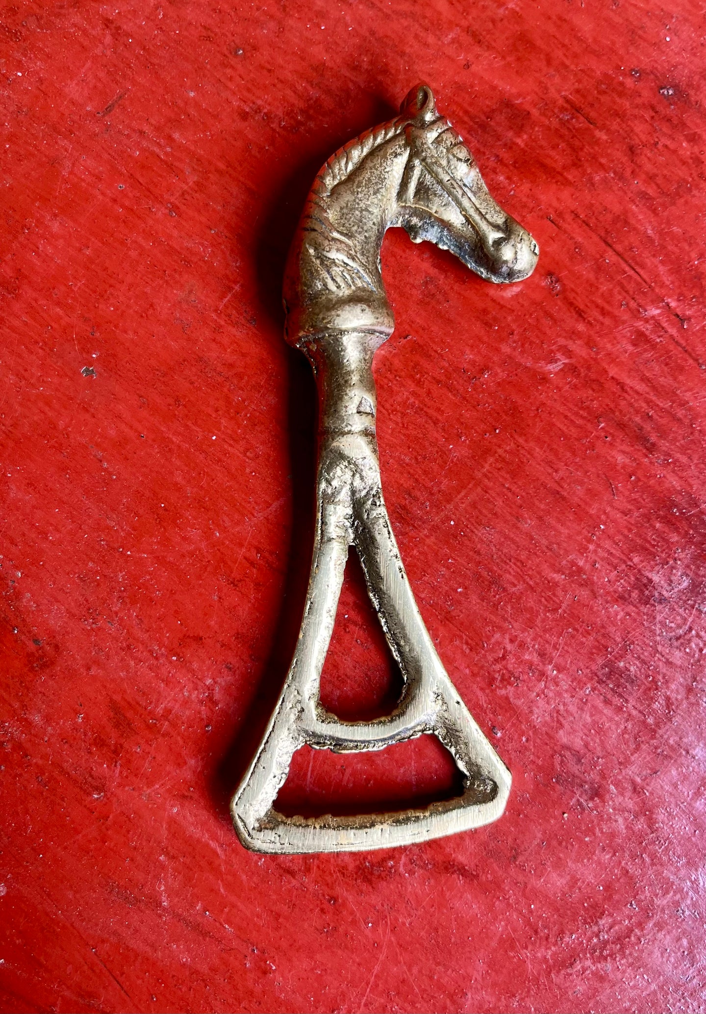 Vintage Brass Horse Head Bottle Opener - Freya's Trading Post