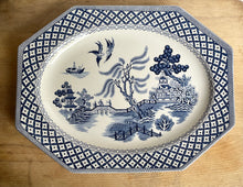 Load image into Gallery viewer, Vintage Blue Willow Platter by J &amp; G Meakin Royal Staffordshire - Freya&#39;s Trading Post
