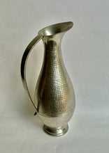 Load image into Gallery viewer, Stylish Vintage Selangor Hammered Effect Pewter Pitcher
