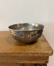 Load image into Gallery viewer, Vintage Ornate Metal Bowl
