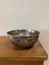 Load image into Gallery viewer, Vintage Ornate Metal Bowl
