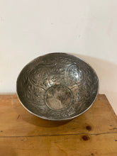 Load image into Gallery viewer, Vintage Ornate Metal Bowl
