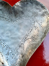 Load image into Gallery viewer, Vintage Metal Shaped Heart Dish - Freya's Trading Post

