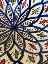 Load image into Gallery viewer, Vintage Hand-Painted Moroccan Bowl

