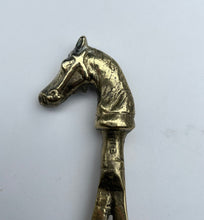 Load image into Gallery viewer, Vintage Brass Horse Head Bottle Opener - Freya&#39;s Trading Post
