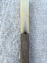 Load image into Gallery viewer, Hand Carved Wooden Salad Servers with Bone Handles - Freya's Trading Post
