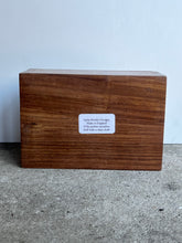 Load image into Gallery viewer, Sasha Bowles Designs Wooden Box with Pewter Lid - Freya's Trading Post
