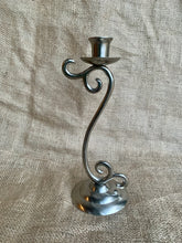 Load image into Gallery viewer, Fabulous Vintage French Silver Plated Candle Holder
