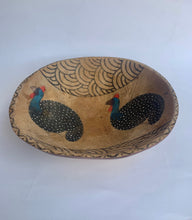 Load image into Gallery viewer, Vintage Decorative Handmade Hand Carved African Decorative Wooden Bowl
