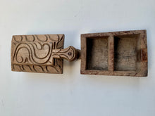 Load image into Gallery viewer, Decorative Vintage Hand Carved Wooden Indian Spice Box
