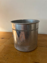 Load image into Gallery viewer, Vintage Set of 7 1950s French Aluminum Storage Canisters - Freya&#39;s Trading Post
