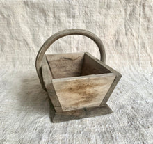 Load image into Gallery viewer, Charming Mini Vintage Wooden Decorative Trug
