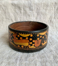 Load image into Gallery viewer, Vintage Indian handmake wooden bowl
