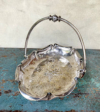 Load image into Gallery viewer, Vintage Silver Plated Bon Bon Dish
