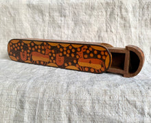 Load image into Gallery viewer, Vintage Wooden Indian Incense/ Pencil Case Box
