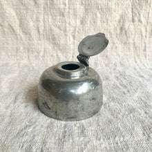 Load image into Gallery viewer, Antique c1900 Sheffield Pewter Inkwell
