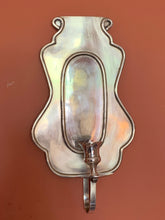 Load image into Gallery viewer, Very stylish European Handcrafted Vintage Pewter Wall Sconce
