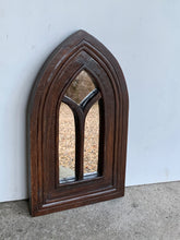 Load image into Gallery viewer, Gothic Style Wooden Wall Mirror
