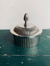 Load image into Gallery viewer, Elegant Small Silver Plated  Lidded Pot
