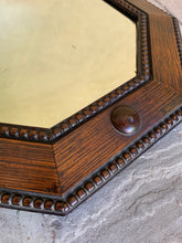 Load image into Gallery viewer, Timeless Arts and Crafts Style Wall Hanging Octagonal Beaded Frame Bevel Edged Mirror
