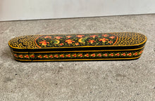 Load image into Gallery viewer, Beautiful Vintage Painted Indian Incense/ Pencil Case Box
