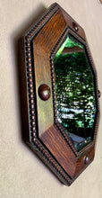 Load image into Gallery viewer, Timeless Arts and Crafts Style Wall Hanging Octagonal Beaded Frame Bevel Edged Mirror
