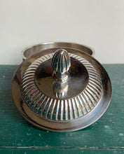 Load image into Gallery viewer, Elegant Small Silver Plated  Lidded Pot
