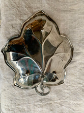 Load image into Gallery viewer, Attractive Vintage Silver Plated Leaf-Shaped Dish
