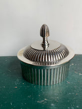 Load image into Gallery viewer, Elegant Small Silver Plated  Lidded Pot
