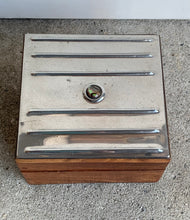 Load image into Gallery viewer, Another Sasha Bowles Designs Find - this time in a larger square shape wooden trinket box
