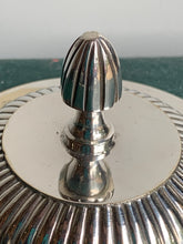 Load image into Gallery viewer, Elegant Small Silver Plated  Lidded Pot
