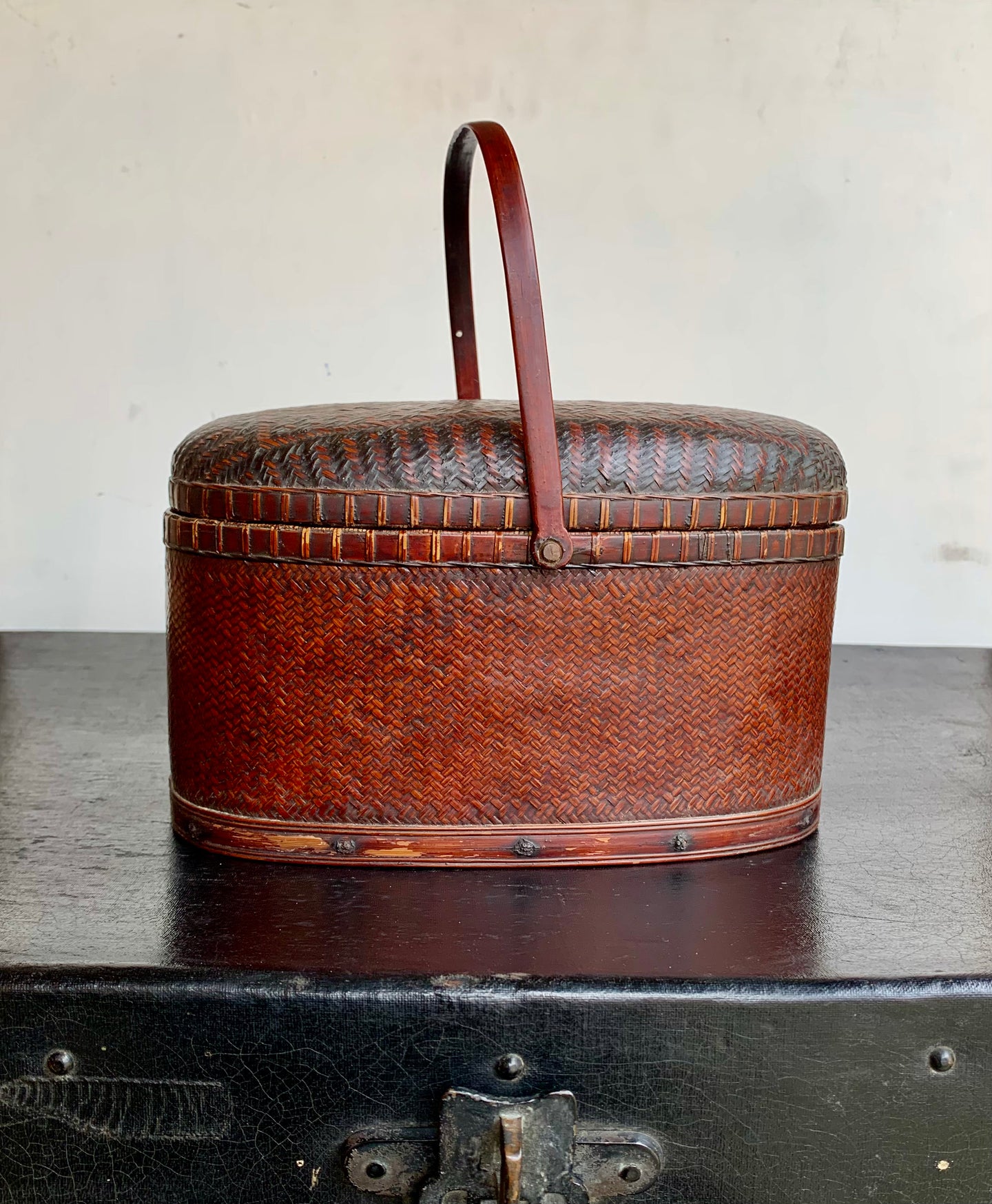 Wonderful Antique Chinese Marriage Basket