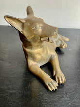 Load image into Gallery viewer, Charming Vintage Brass English Bull Terrier Dog Ornament
