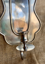 Load image into Gallery viewer, Very stylish European Handcrafted Vintage Pewter Wall Sconce
