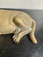 Load image into Gallery viewer, Charming Vintage Brass English Bull Terrier Dog Ornament
