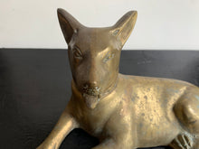 Load image into Gallery viewer, Charming Vintage Brass English Bull Terrier Dog Ornament
