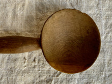 Load image into Gallery viewer, 2 Stylish Vintage Hand Carved African Wooden Spoons and 1 Serving Fork
