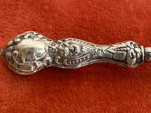 Load image into Gallery viewer, Beautiful Sterling Silver Ornate Button Hook Circa 1911 W J Myatt Co Birmingham England
