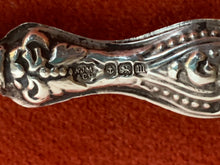 Load image into Gallery viewer, Beautiful Sterling Silver Ornate Button Hook Circa 1911 W J Myatt Co Birmingham England
