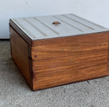 Load image into Gallery viewer, Another Sasha Bowles Designs Find - this time in a larger square shape wooden trinket box
